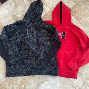 2 Under Armour Mens Hoodies